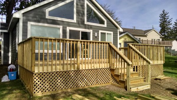 Deck finishing