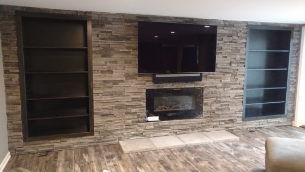 Custom wetbar - behind the bar